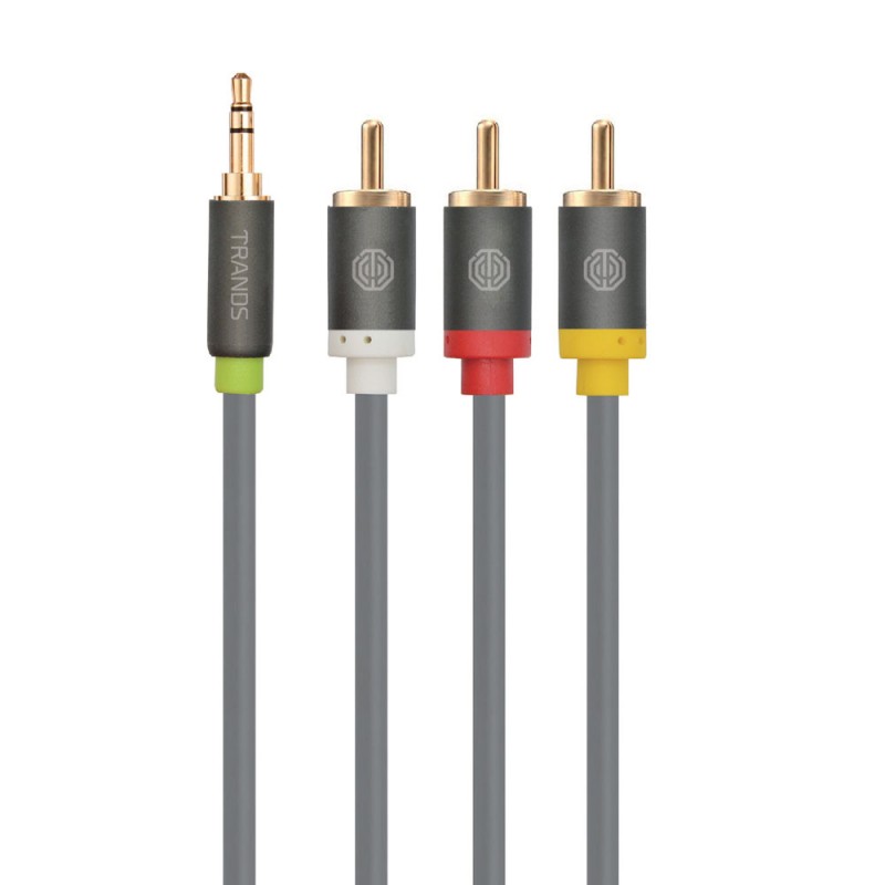 3.5mm to 3 RCA Audio Video Cable