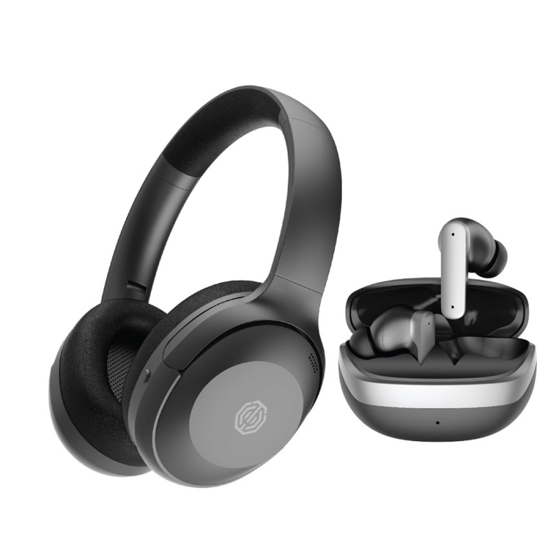 Wireless Headphone and Earbuds Combo