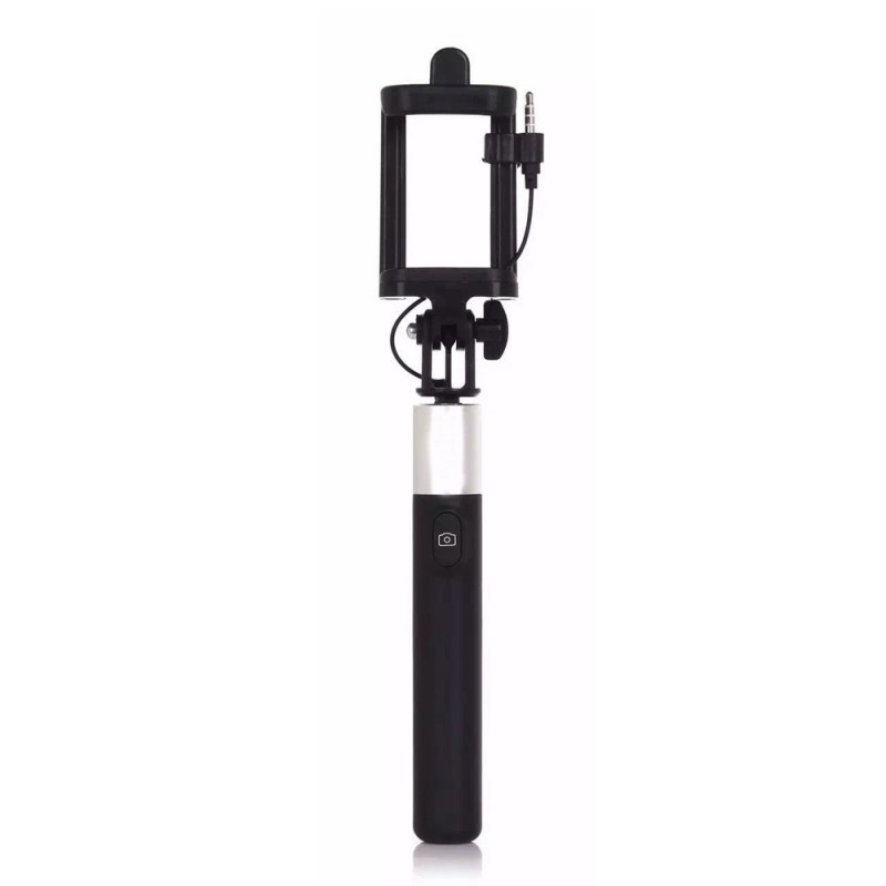 Wired Selfie Stick with Adjustable Mono pod