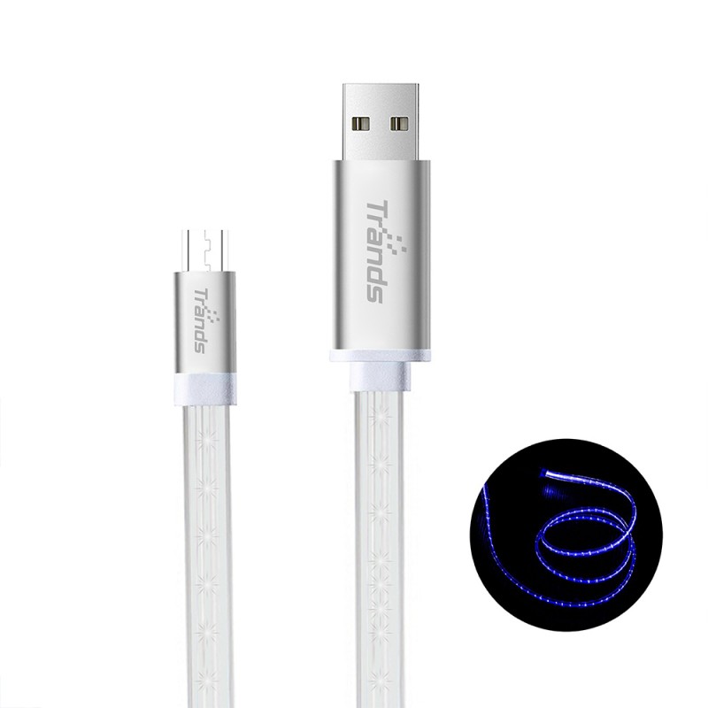 LED Flowing Micro USB Cable