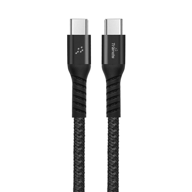 100W Nylon Braided Type-C Cable