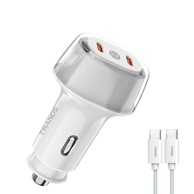 Glassy Series - 60W Car Charger