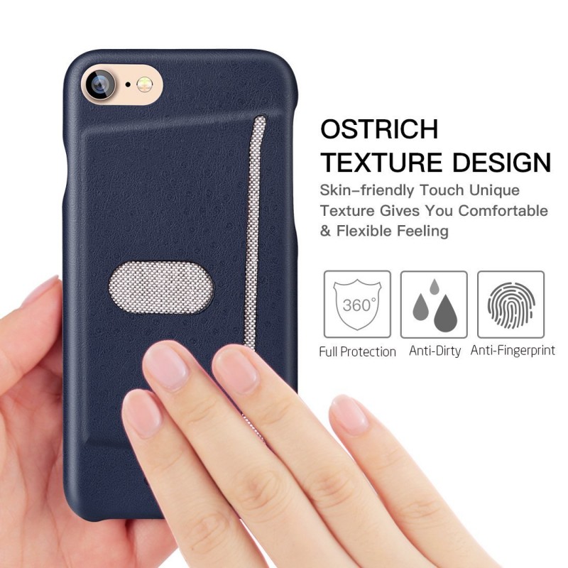 Leather Case for iPhone 7 with Card Slot
