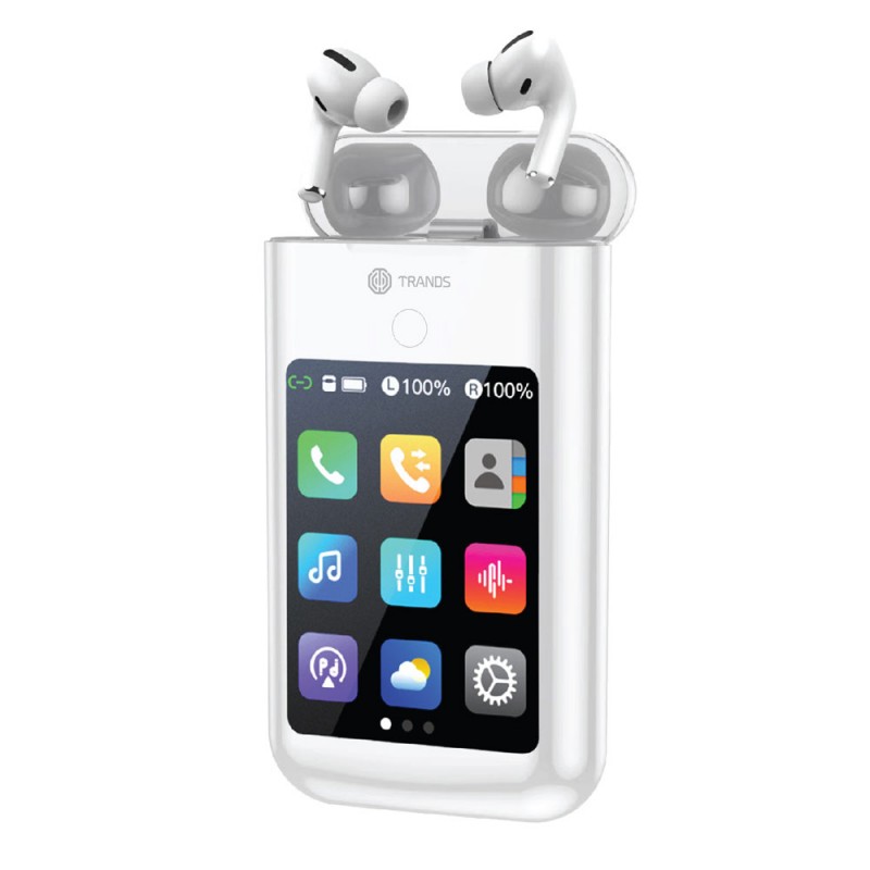 8000mAh Power Bank with Wireless Earbuds