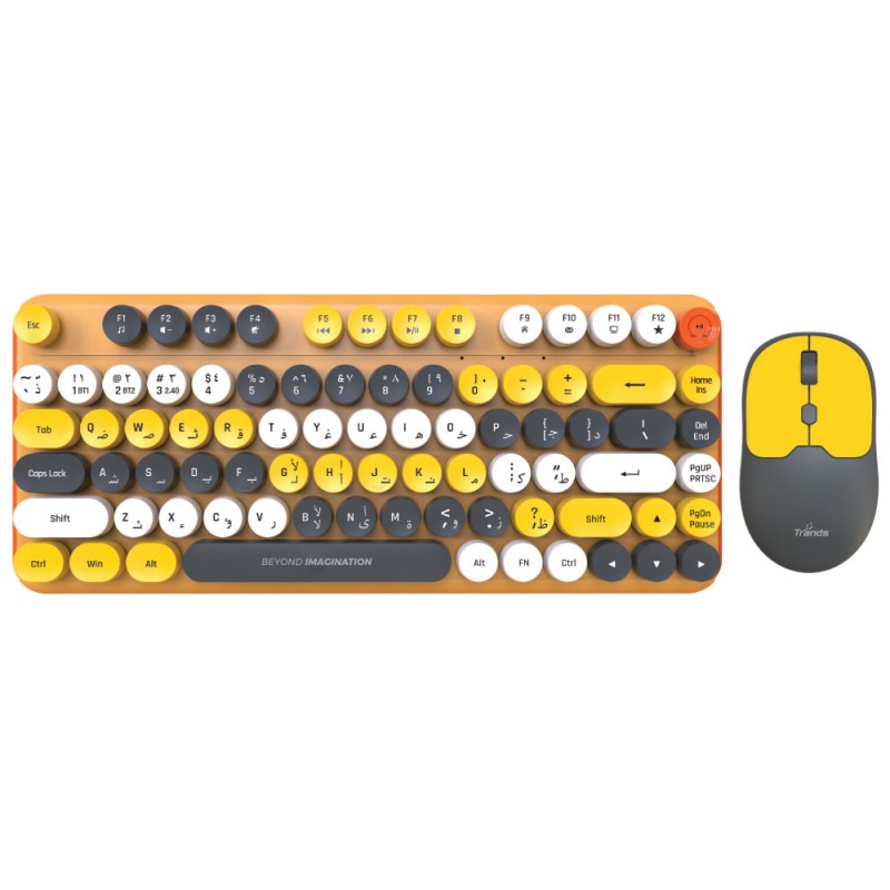 BT Wireless Keyboard and 2.4G Wireless Mouse Combo