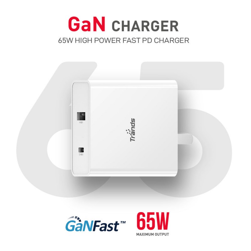GaN 65W Fast Travel Charger