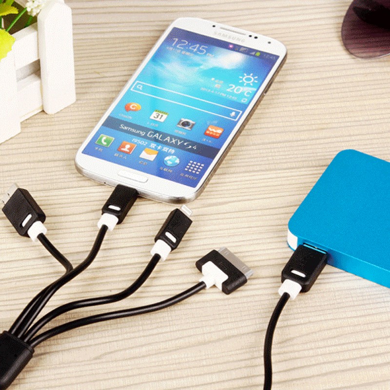 4 in 1 Multiple USB Charging Adapter