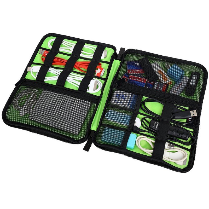 Multi functional Cable Organizer and Storage Pouch