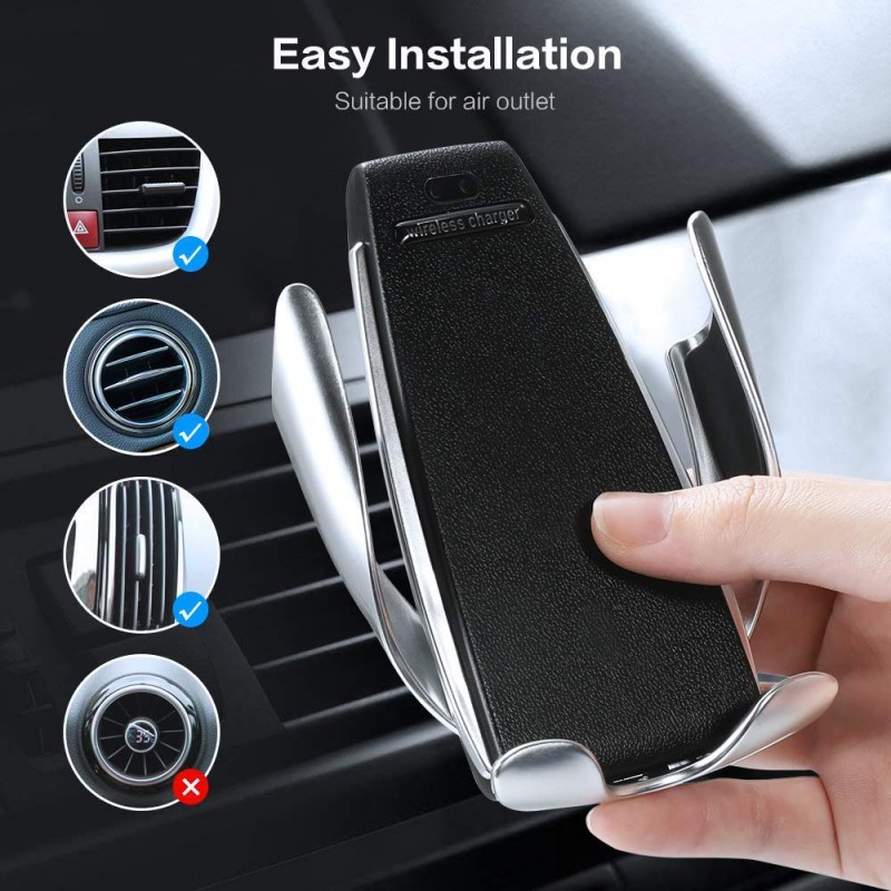 Automatic Smart Sensor Wireless Car Charger