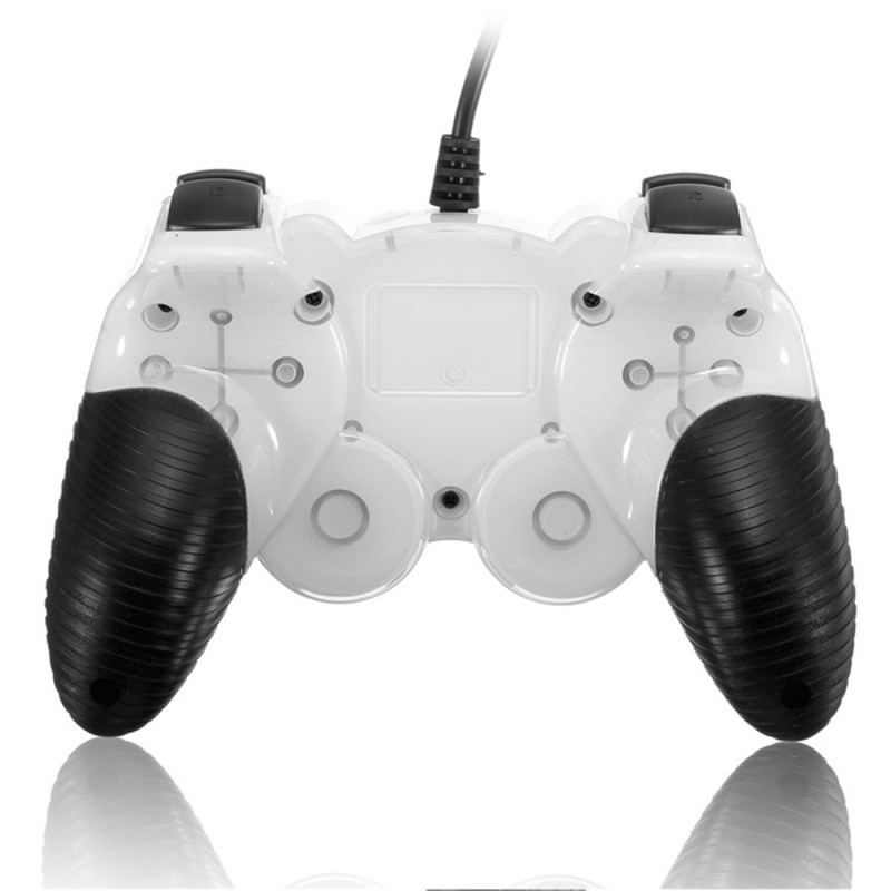 USB 2.0 Wired Dual Shock Joystick for PC Laptop Computer