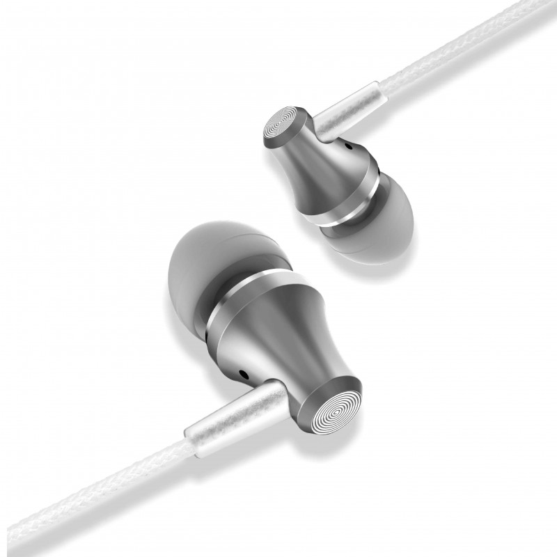 3.5mm Wired Earphone with Metal Earbuds