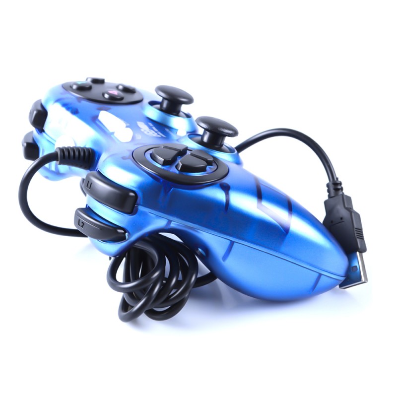 USB 2.0 Dual Shock Vibration Single Controller Joystick