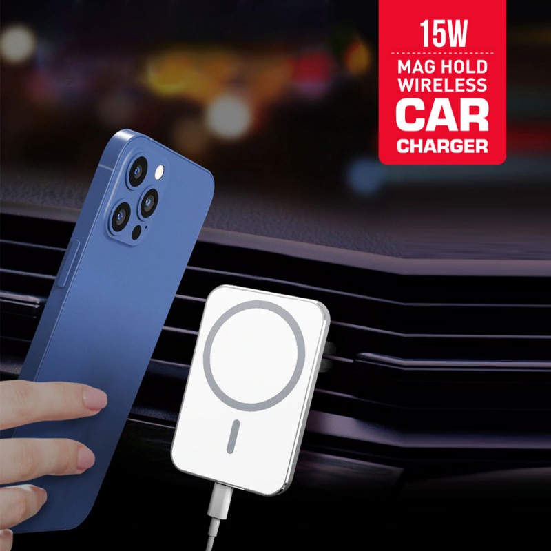 15W Mag Hold Wireless Car Charger