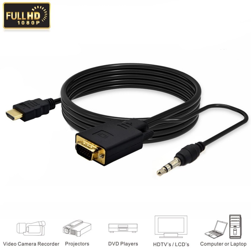 HDMI to VGA Converter Cable