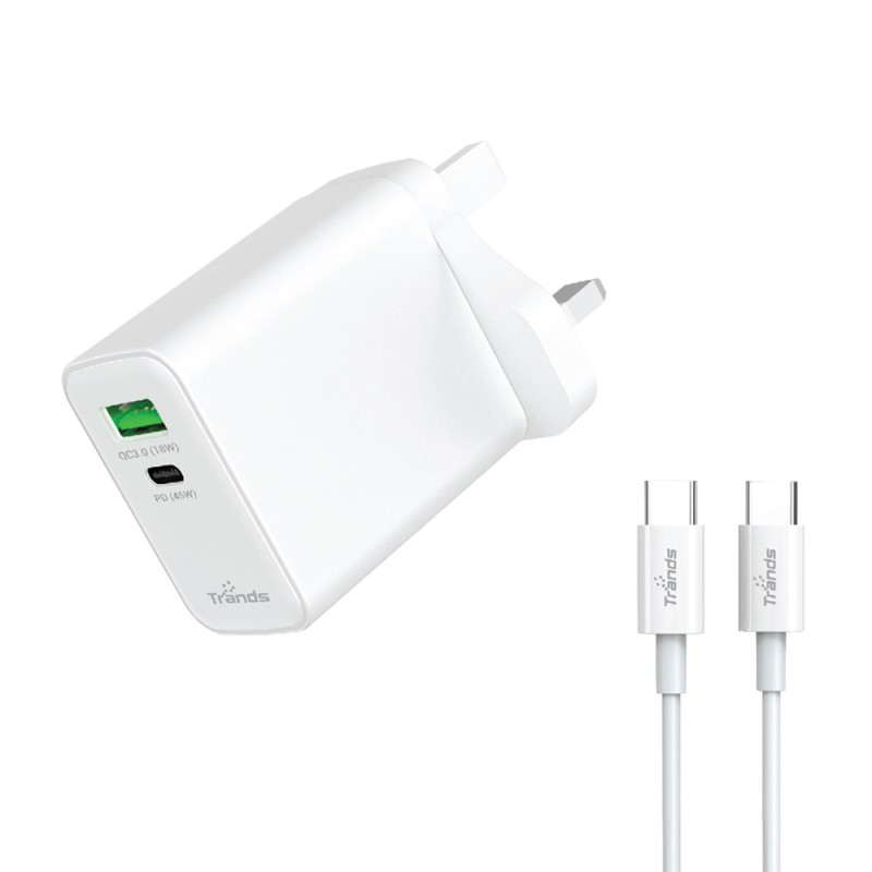 45W Travel Charger with 60W Type-C Cable