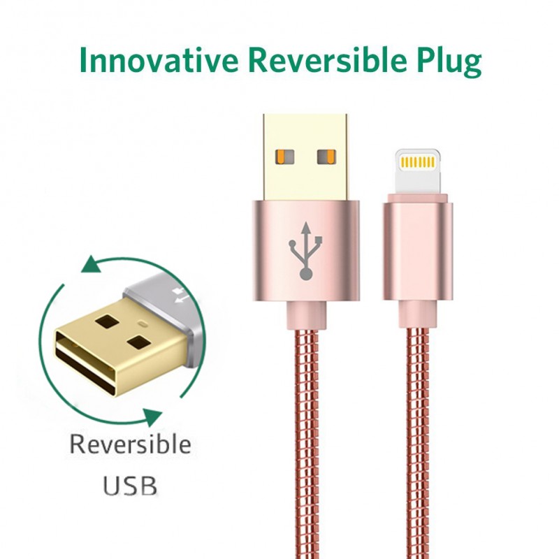 Lightning  with Reversible USB Cable