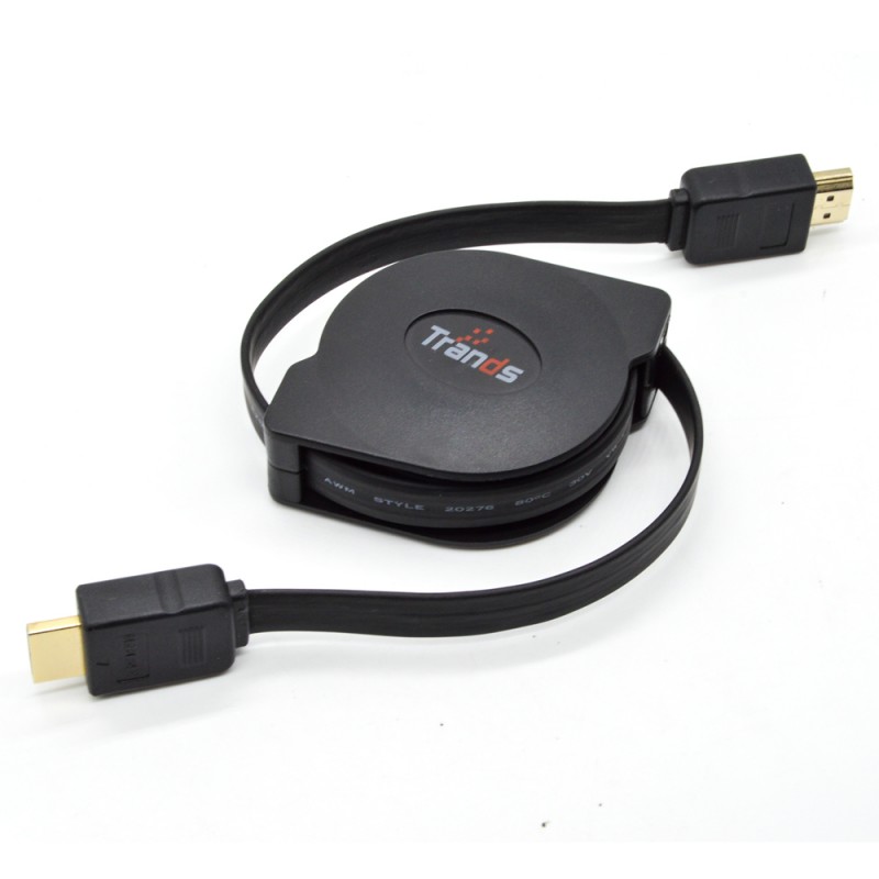 Retractable HDMI 2.0 to HDMI Cable 