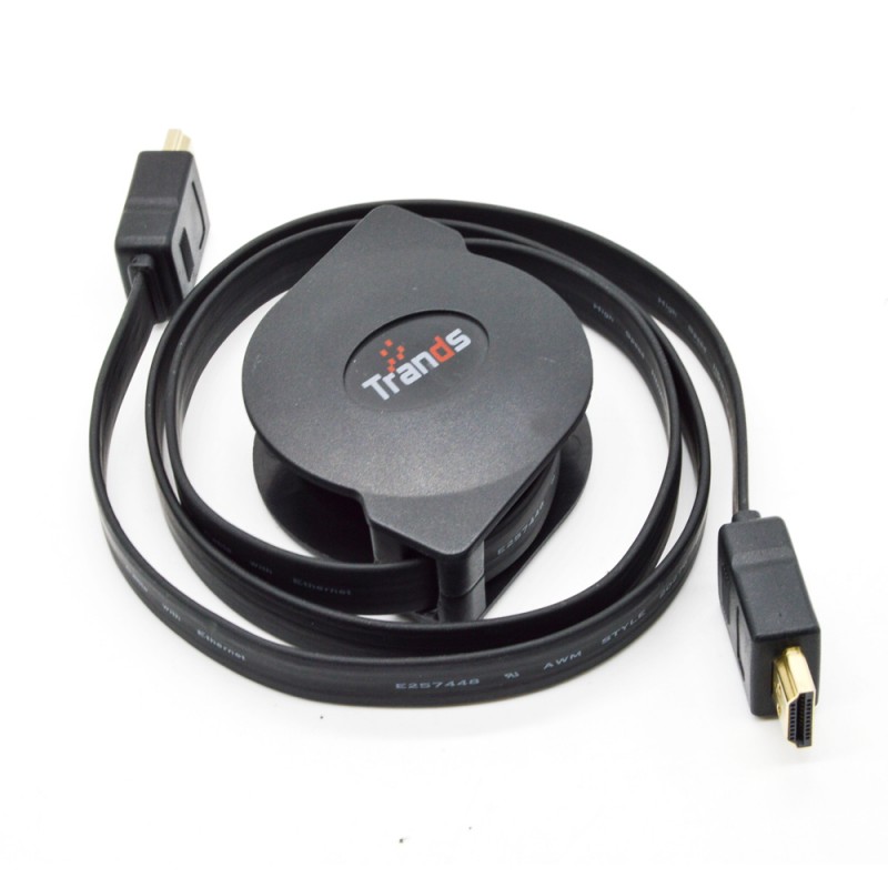 Retractable HDMI 2.0 to HDMI Cable TRCA888 Trands® International