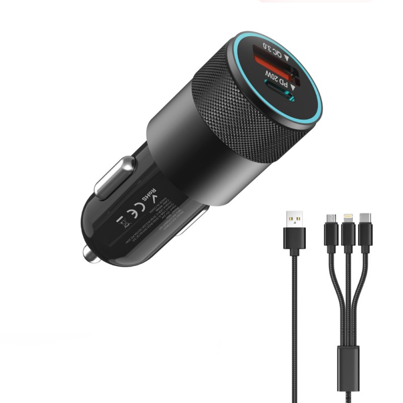 48W Dual Port Car Charger