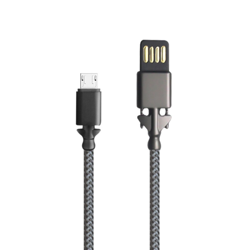 Metal Connector Micro USB Cable