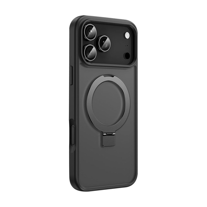 Magnetic Silicone Case for iPhone 17 Pro Max Black