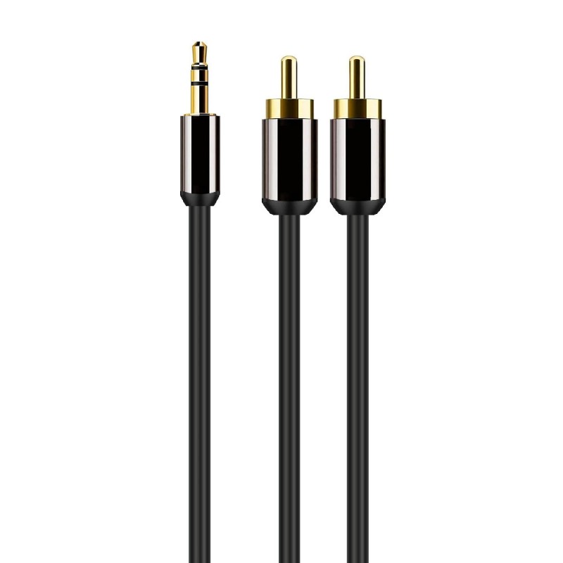 3.5mm to 2 RCA Splitter Audio Cable