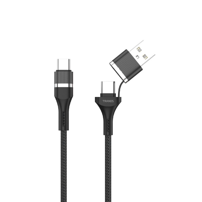 Type-C to Type-C and USB 3.0 2 in 1 Mini Cable