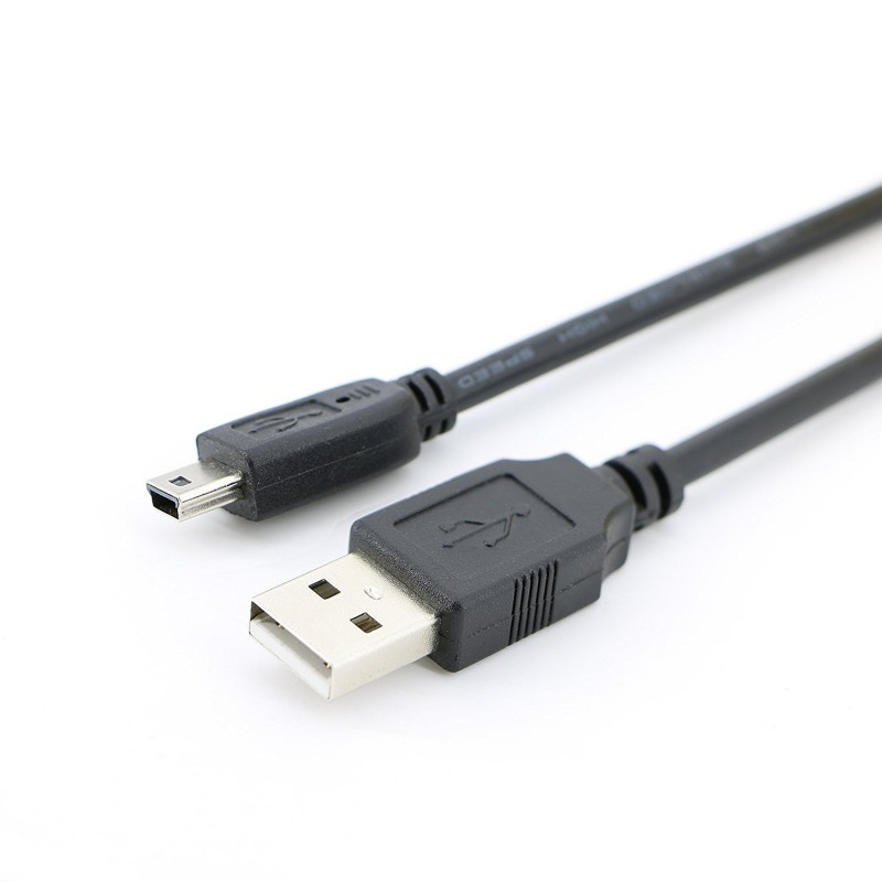 Mini USB to USB Sync and Charging Cable