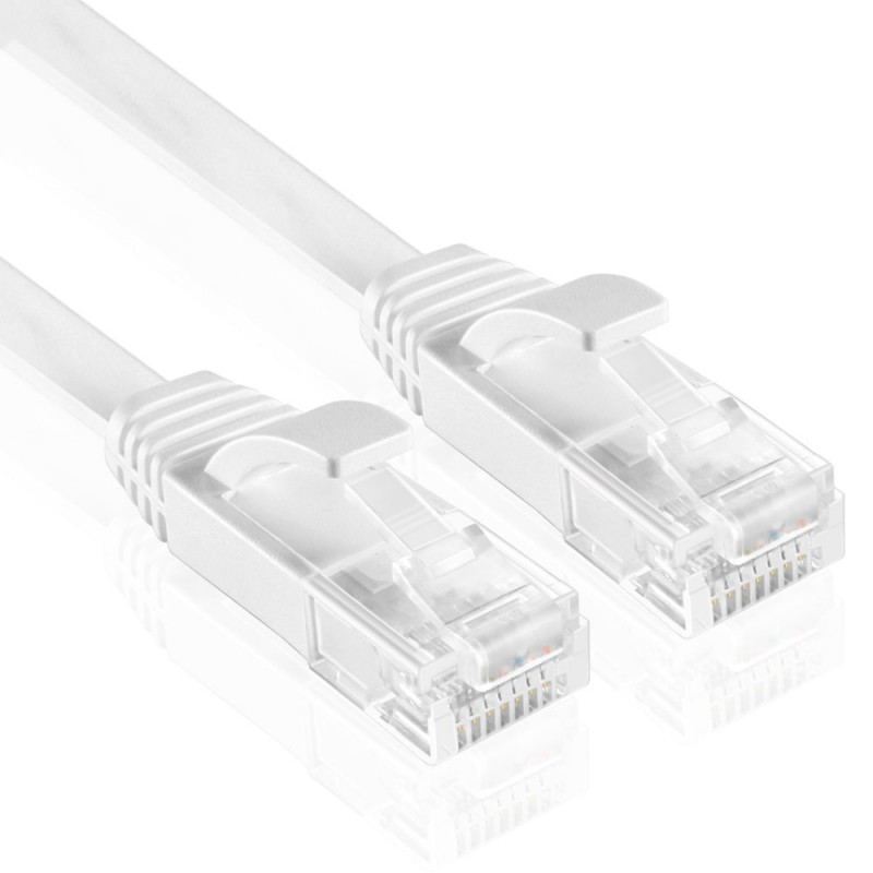 CAT 6 Networking Flat Cable 15 Meter | TR-CA3456 | Trands® International