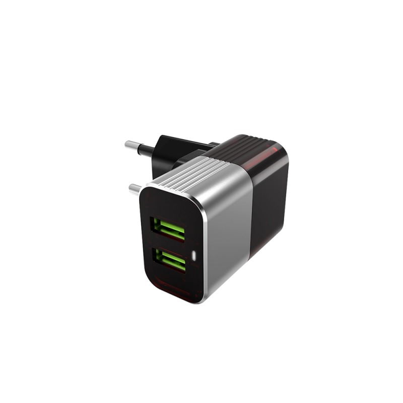 Dual USB Port Travel Charger