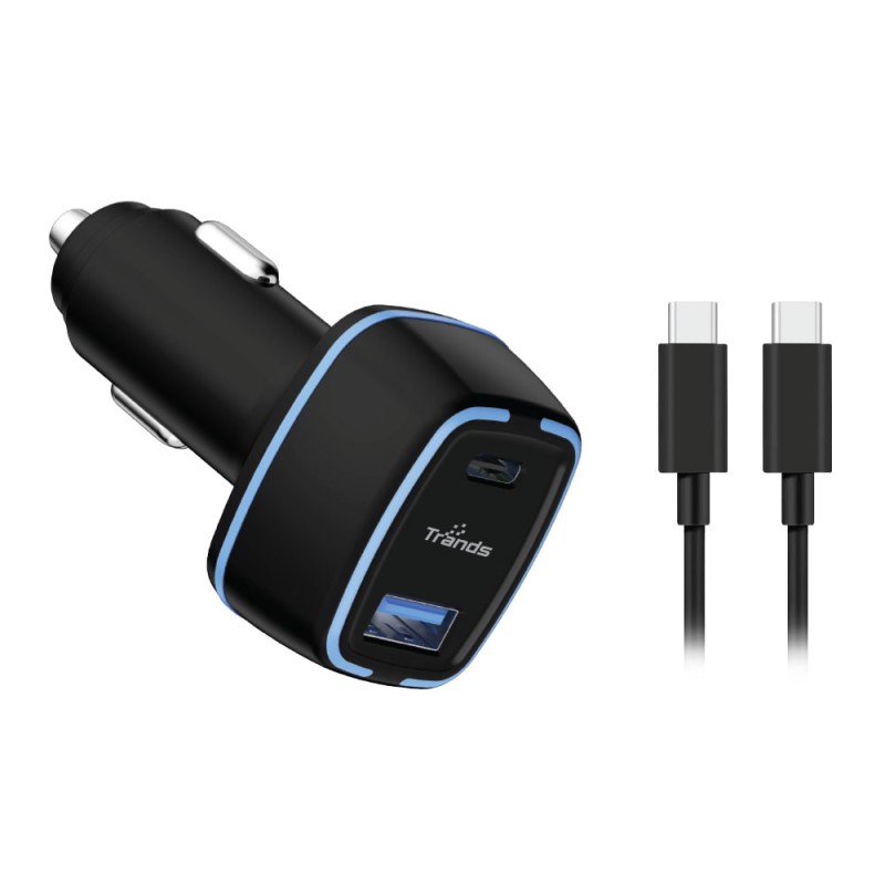 118W Car Charger with 100W Type-C Cable