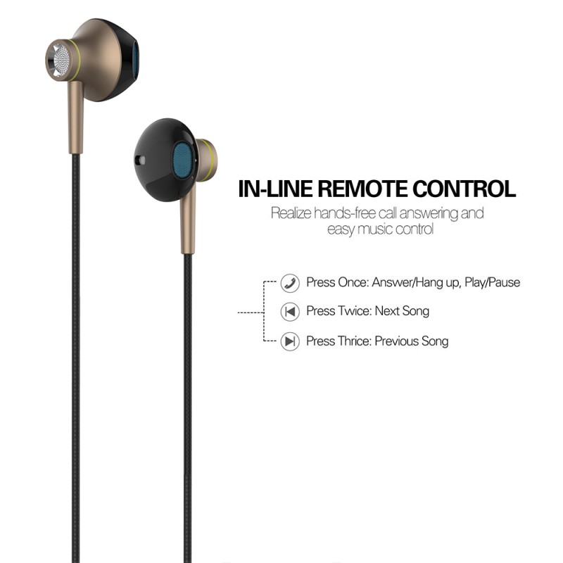 Stereo Earphone with Microphone