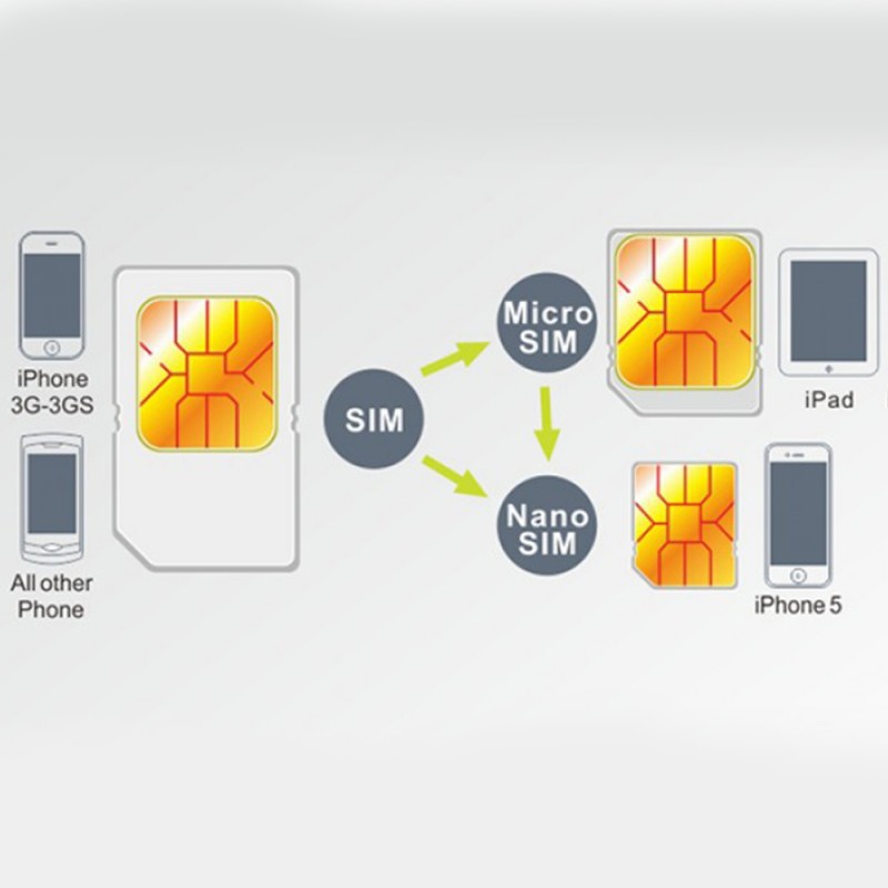 SIM-карты по типу. Dual Nano SIM. Wolrdduet SIM.