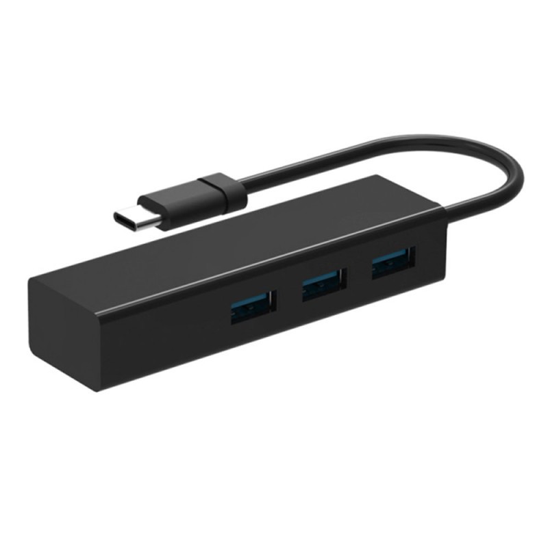 Type-C 3.0 Male 4 USB Ports Hub