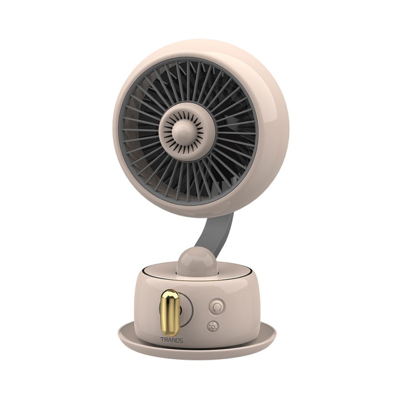 Retro Oscillating Desktop Fan