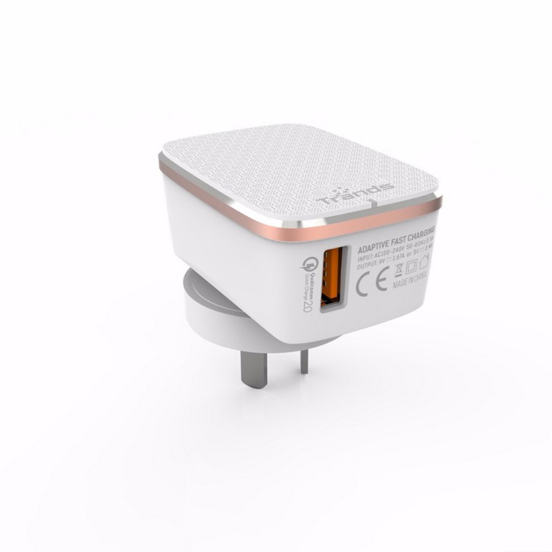  Quick Charge 2.0 USB Port 2.4A Travel Charger