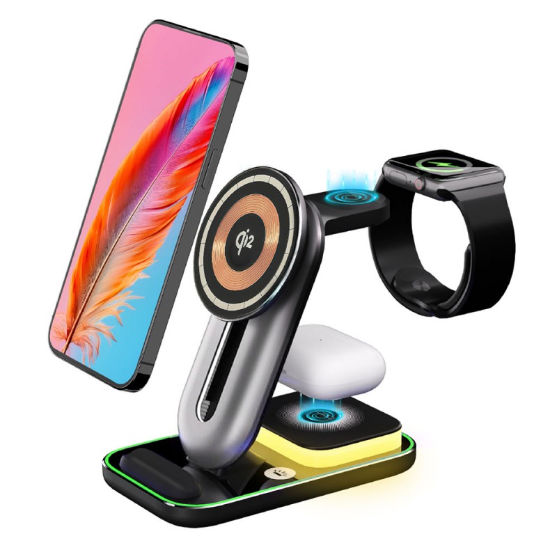 4 in 1 Wireless Qi2 Charger