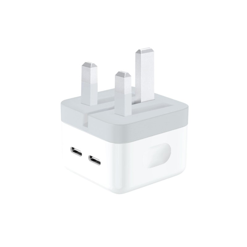 Travel Charger with Dual Type-C Ports