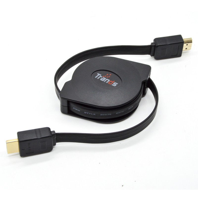 Retractable HDMI 2.0 to HDMI Cable TRCA888 Trands® International