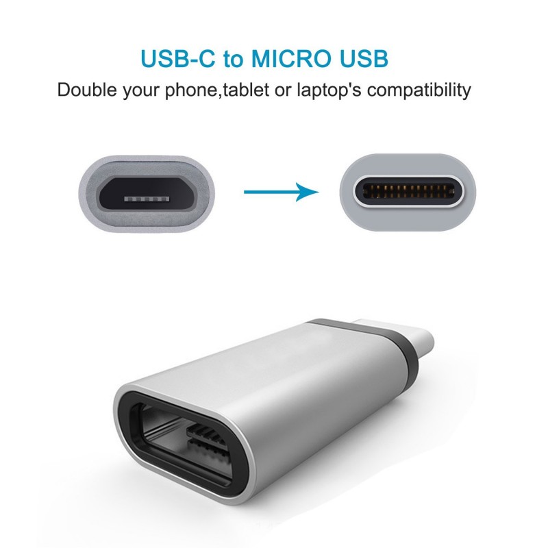 Micro USB to TypeC OTG Adapter TRAD3149 Trands® International